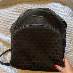 black mk backpack